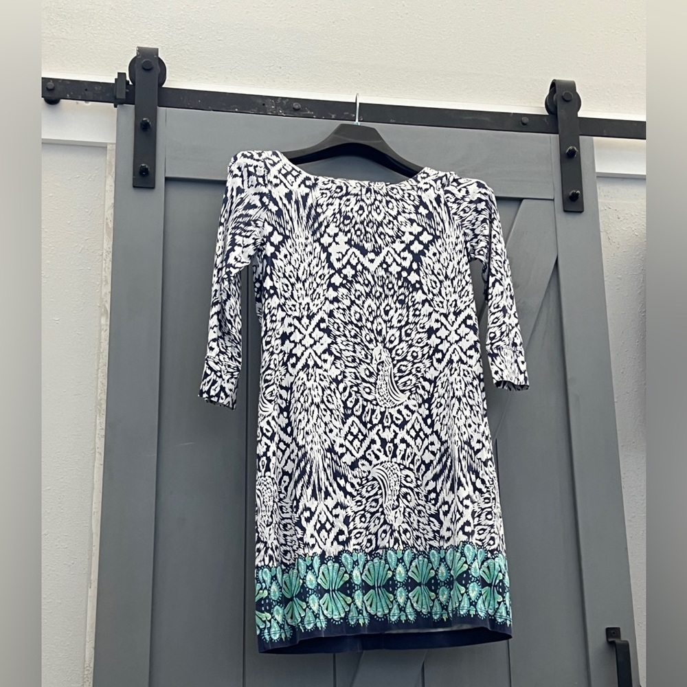 Lilly Pulitzer peacock dress
